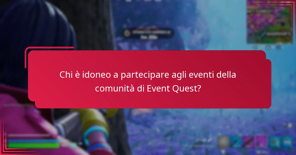 Quali premi possono guadagnare i partecipanti agli eventi della comunità di Event Quest?