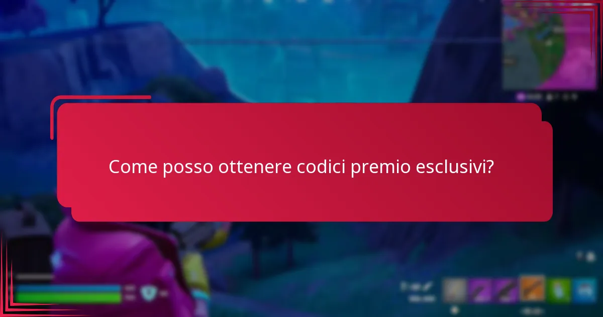 Quali eventi promozionali offrono codici premio esclusivi?