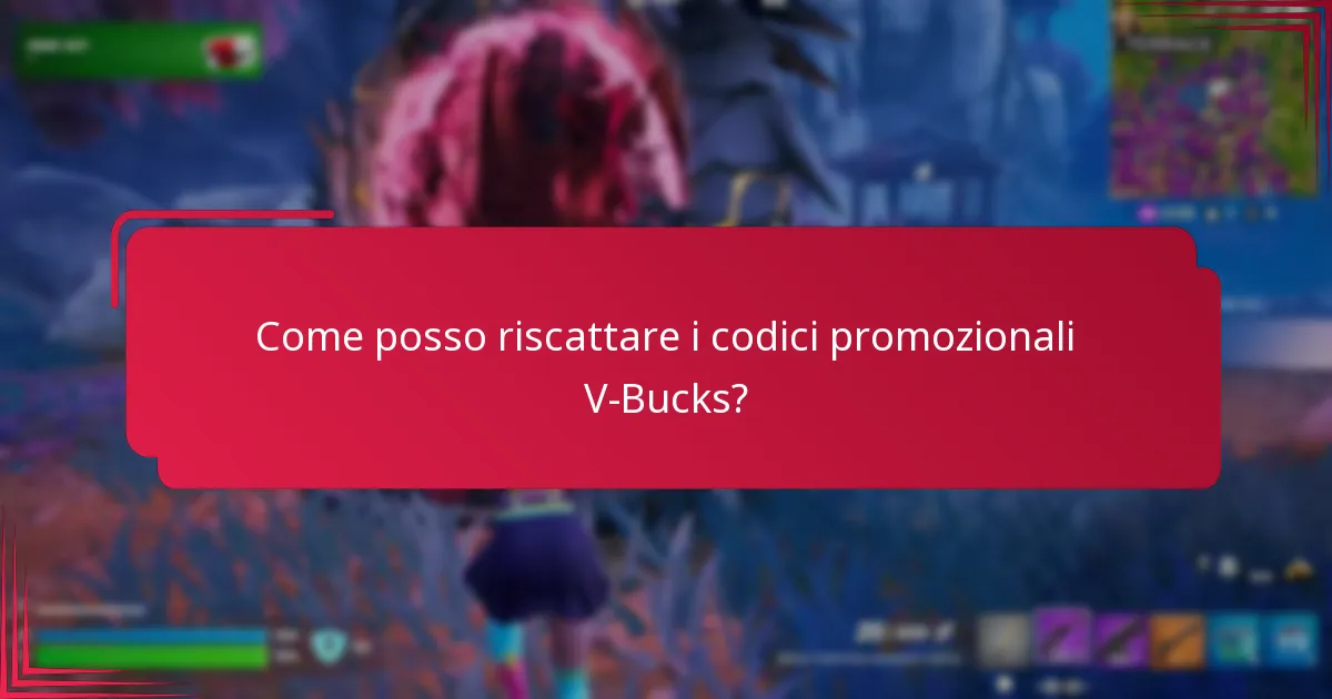 Come posso riscattare i codici promozionali V-Bucks?