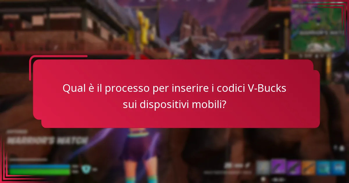 Quali suggerimenti di risoluzione dei problemi dovrei considerare per l’inserimento dei codici V-Bucks?